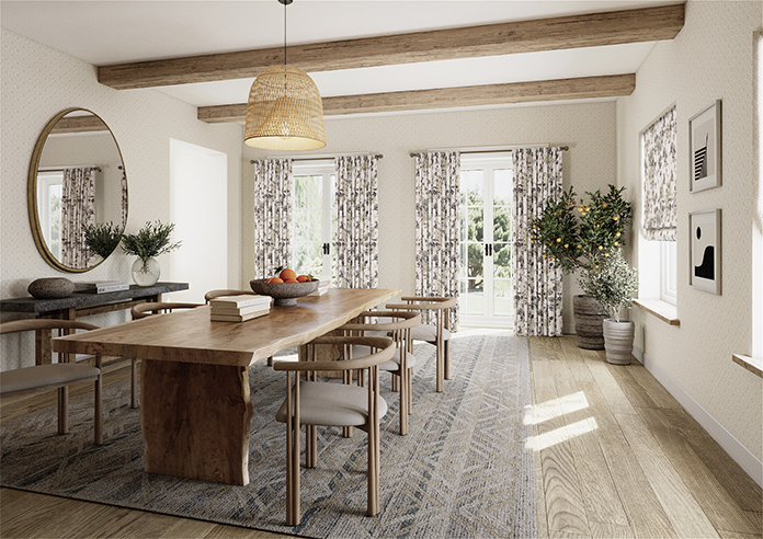 Amelie, Pebble - Made to Measure Curtains - Image 7
